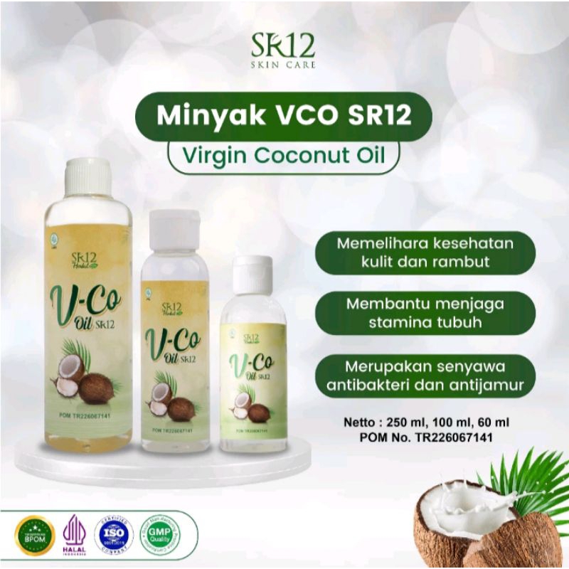 

(Ready, Siap Kirim) VCO SR12 Minyak Kelapa Murni - Minyak VCO Untuk Kecantikan - Minyak Kletik VICO Virgin