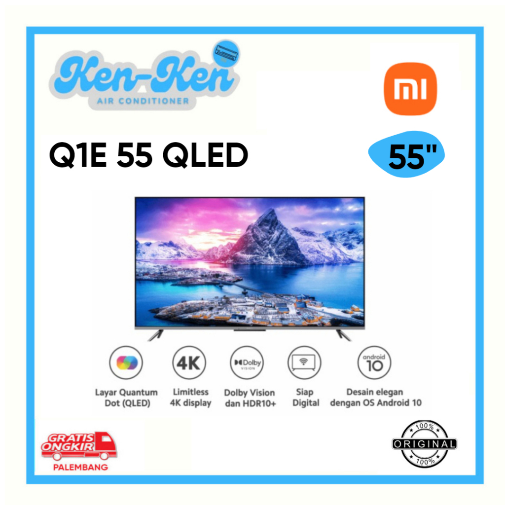 XIAOMI 55 Inch 4K QLED Android TV Q1E