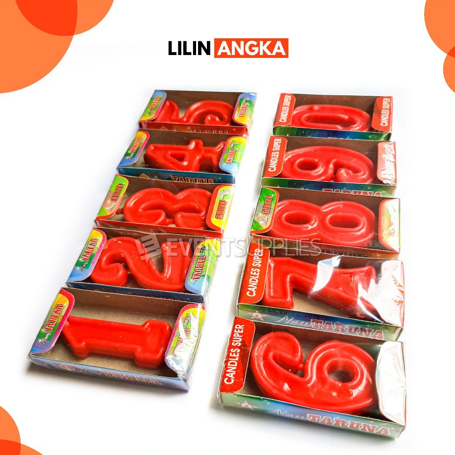 Lilin Angka Taruna/ Lilin Ulang Tahun Taruna