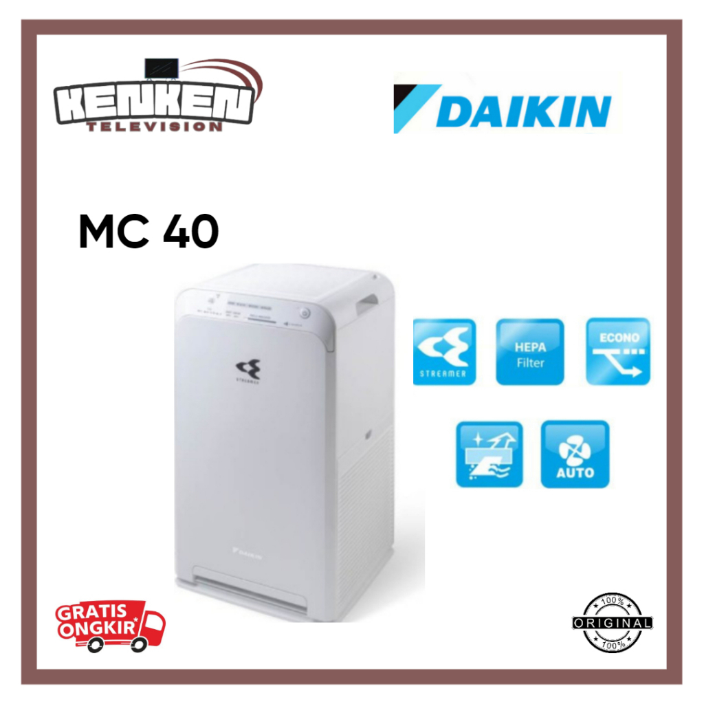 Daikin Air Purifier MC40Y Daikin Air Purifier Streamer