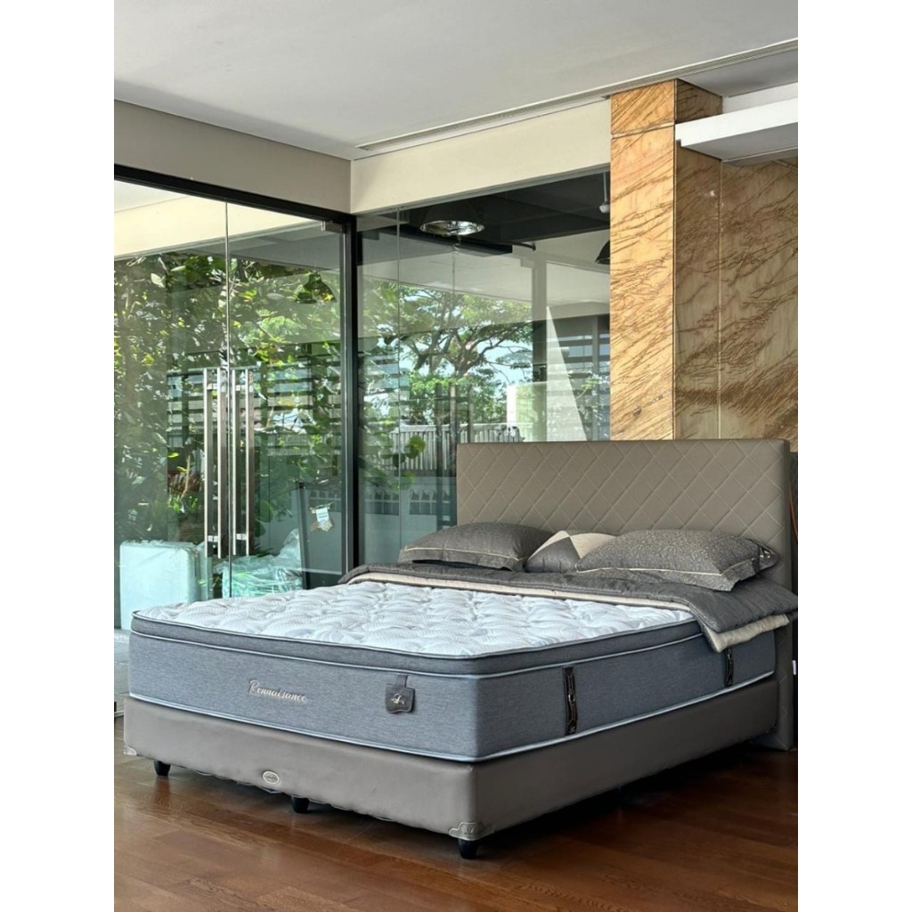 Full set springbed kasur Lady Americana Rennaisance