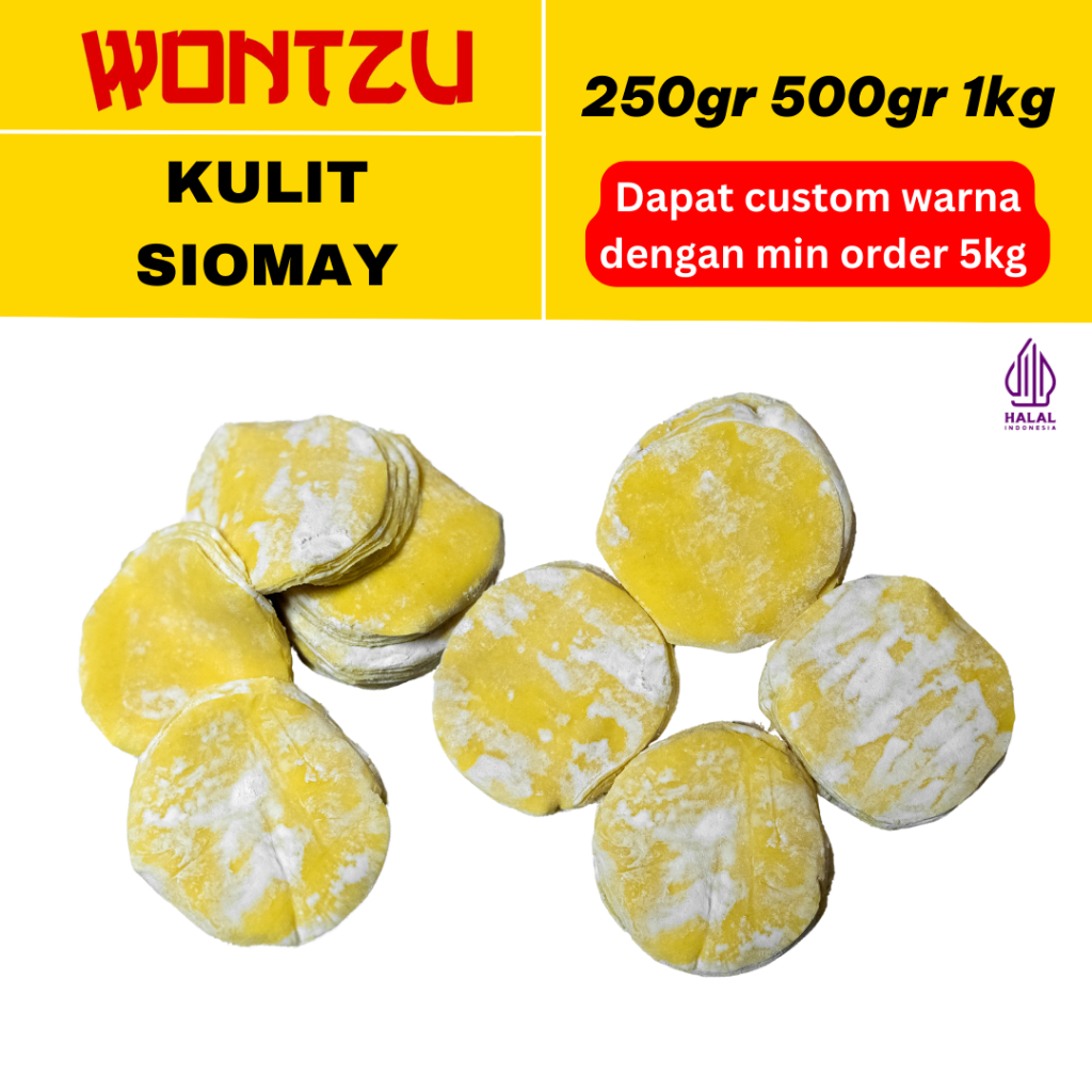 

Kulit Siomay Diameter 7cm - 500gr - 100% Halal