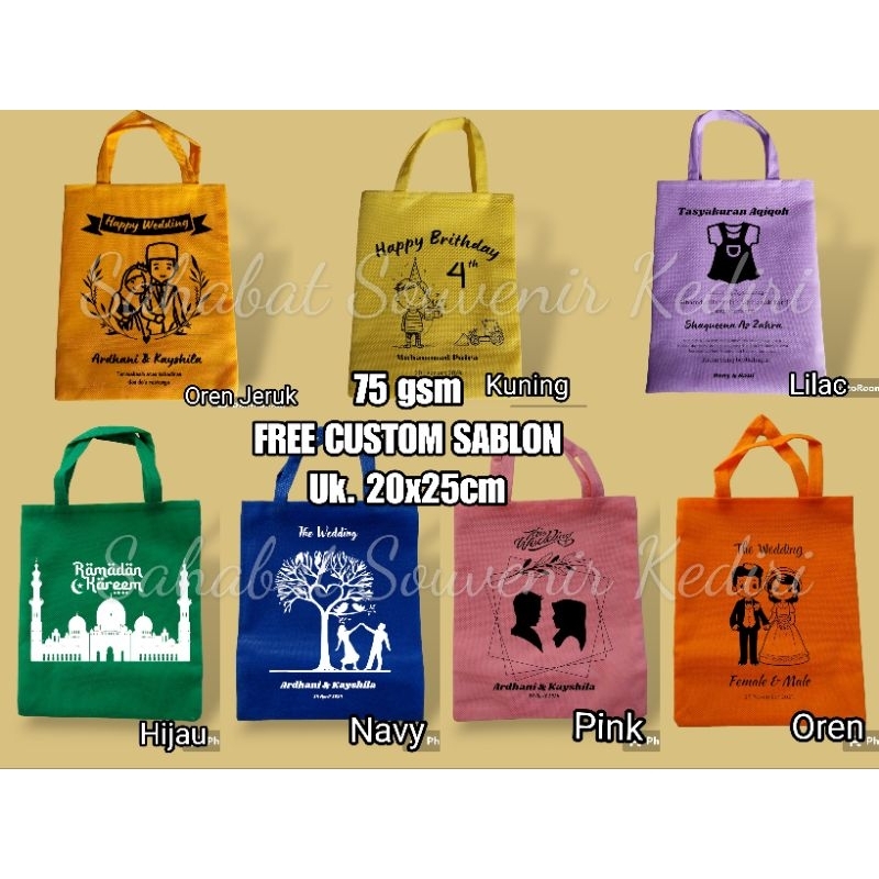 

[Part 1] Termurahh tas souvenir pernikahan ukuran 20x25 tas souvenir hajatan khitan tasyakuran
