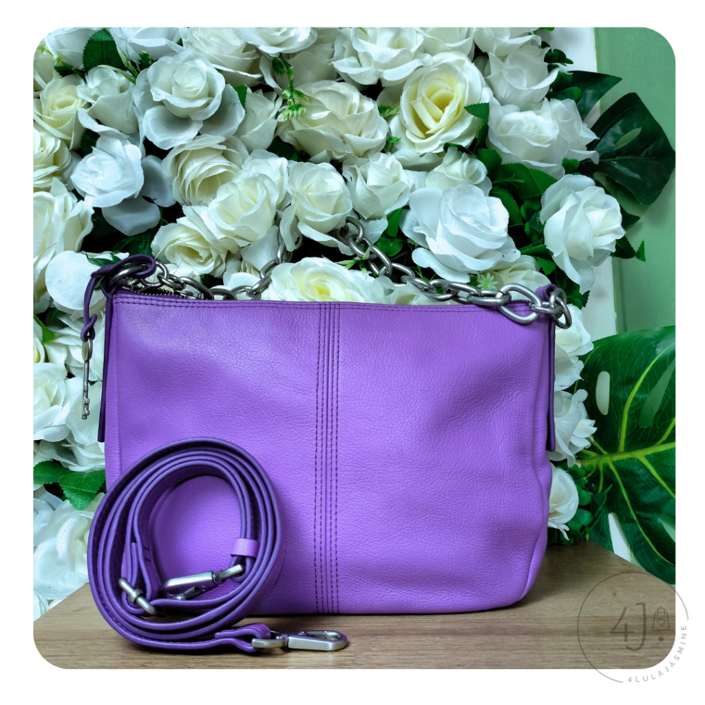Tas wanita branded ZB1638520 foss Jolie Crossbody Bright Purple