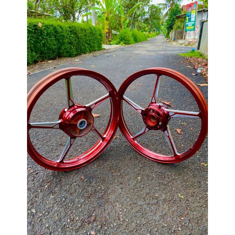 velg scorpio bubut enkei ring 18