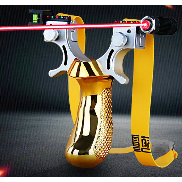 Ketapel Plinteng Dengan Laser Pengeker Mainan Anak