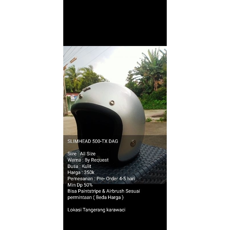 HELMET - SLIM HEAD - 500 TX - SNI