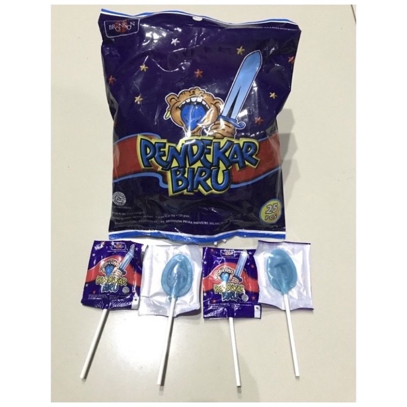 

Permen Pendekar Biru isi 25 pcs