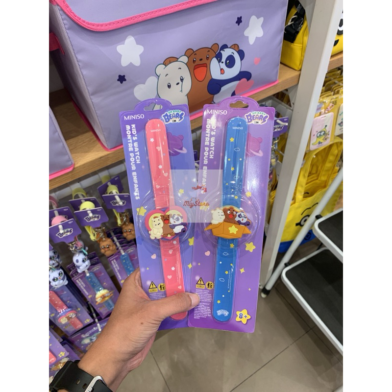 MINISO Jam Tangan Anak Seri We Baby Bears / WE BABY BEARS Collection Kid's Watch