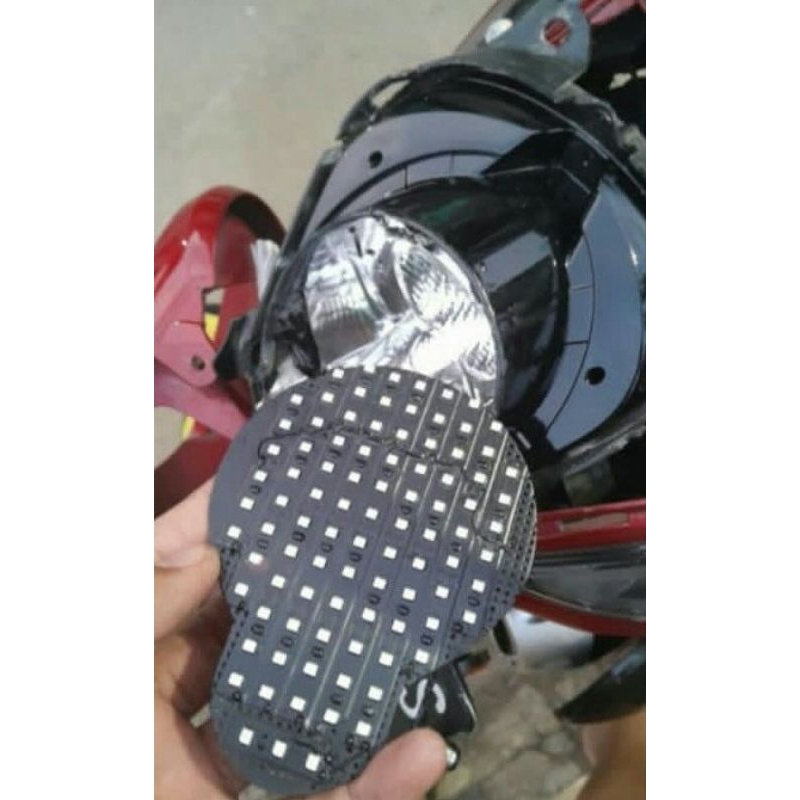 Stoplamp running scoopy old