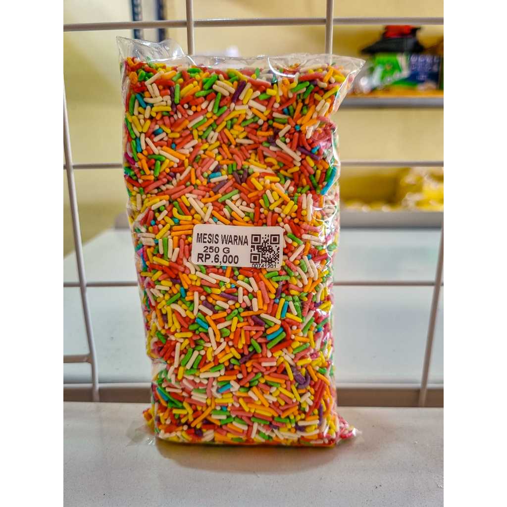 

MESIS (WARNA WARNI) 250GR KEMASAN REPACK BIASA