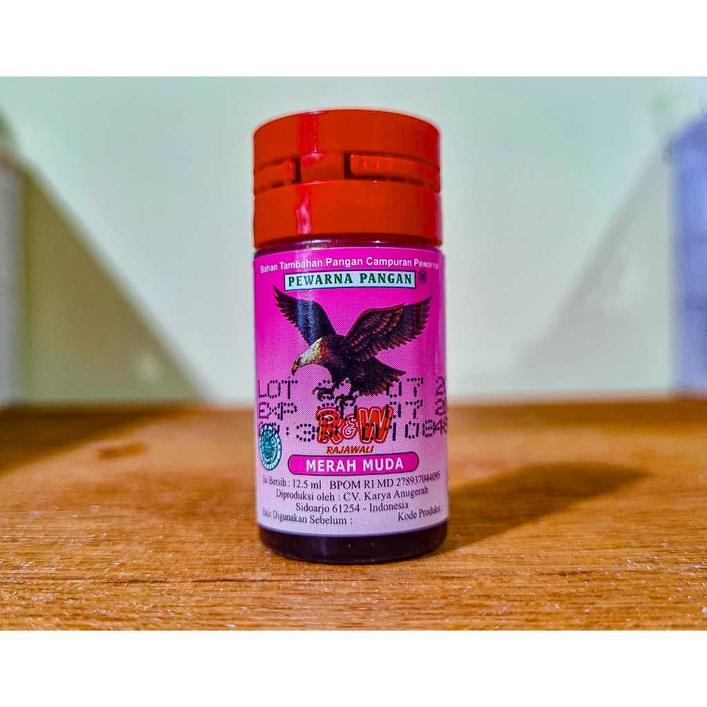 

R&W MERAH MUDA PEWARNA MAKANAN 1pcs