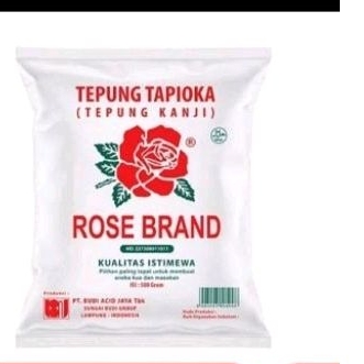 

Tepung Tapioka / Tepung Kanji Rose Brand 500 gr