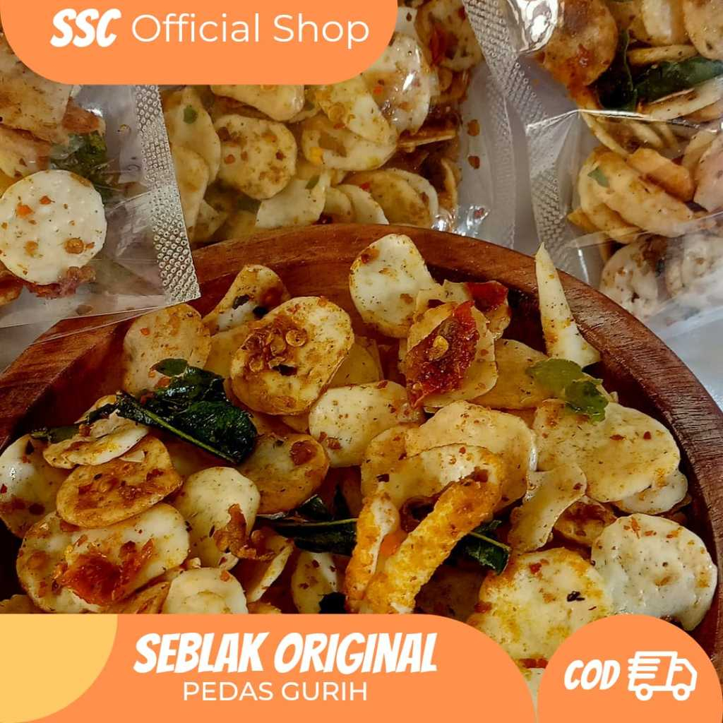 

Snack Seblak Udang Cabai Keripik Pedas Makanan Ringan Makanan Instan