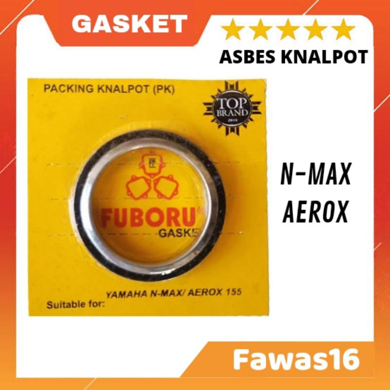 asbes knalpot n-max/aerox gasket kenalpot fuboru