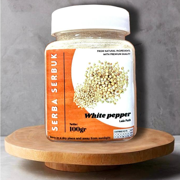 

Lada Putih-White Pepper (100 gram)