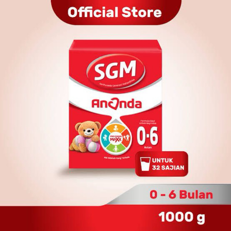 susu sgm 0-6 bulan