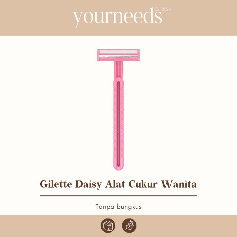 YOURNEEDS | 100% ORIGINAL Gillette Daisy Alat Cukur Wanita