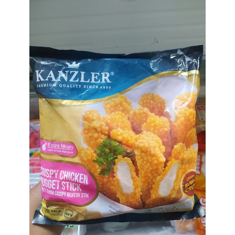 

Kanzler nugget crispy Stik 450gr