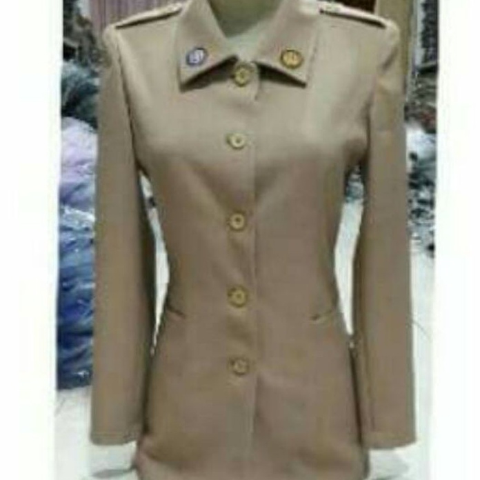 Terlaku BISA PESAN SESUAI UKURAN BADAN KAMU BLAZER SERAGAM DINAS GURU PRAMUKA BLAZER BAJU DINAS PRAM