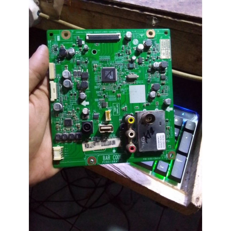 MB MAINBOARD LG 22LN4000  MB MAINBOARD MOTHERBOARD TV LED LG 22LN4000 MESIN TV LG