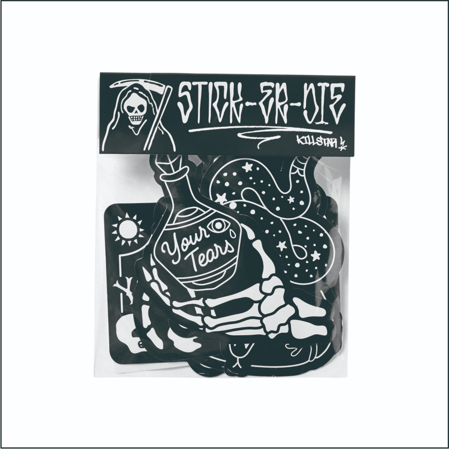 Sticker Killstar/Stiker Killstay - Killstar 5in1