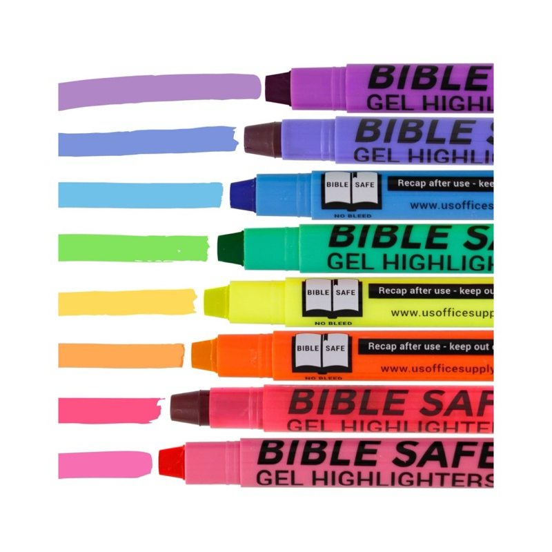 

Gel Highlighter Bible Safe