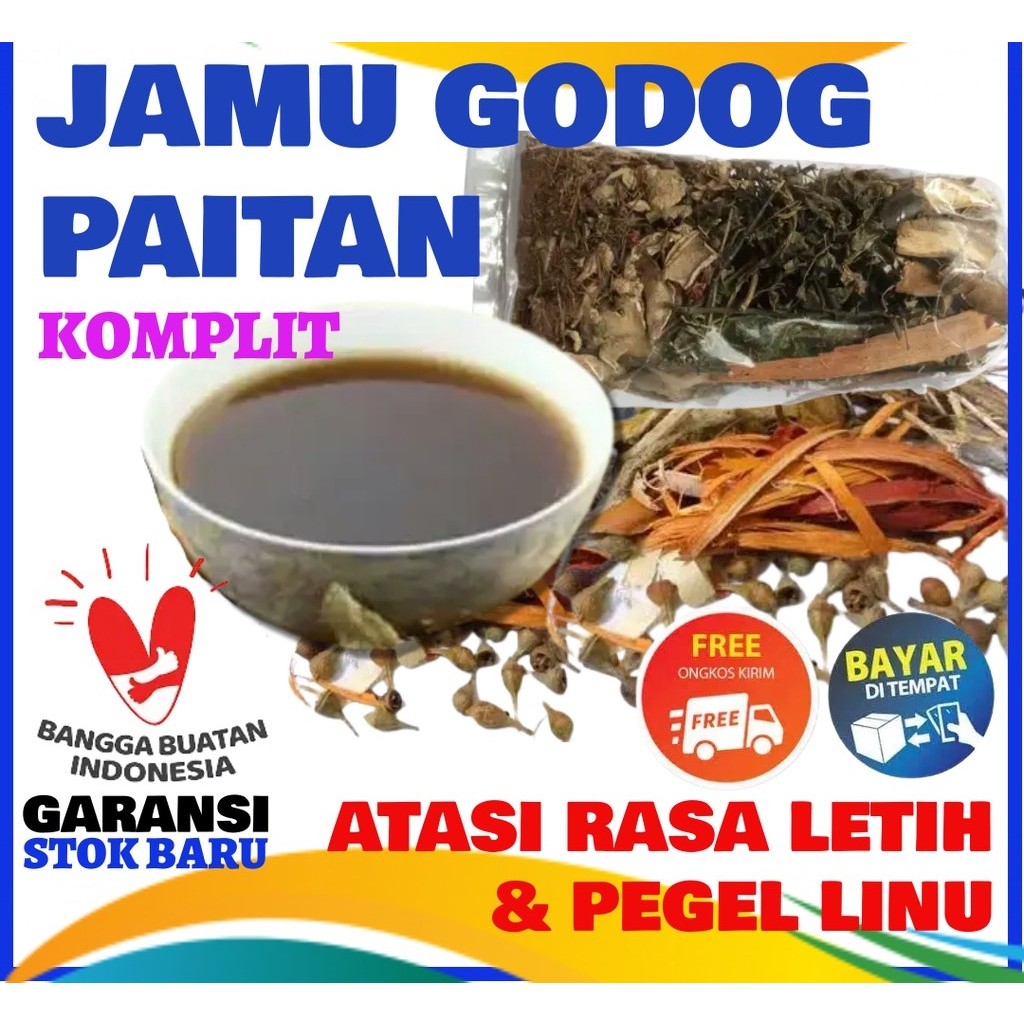 

Jamu Godog Rebus Paitan Minuman Tradisional Godogan Rempah-rempah Khas Jawa