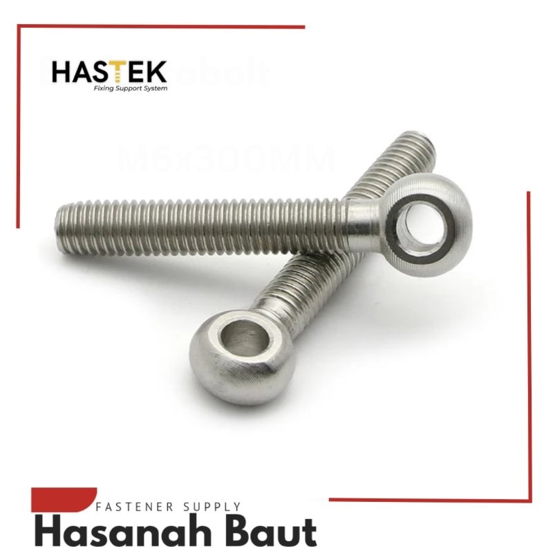 Eye Bolt M12x70MM Stainless 304