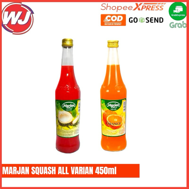 

MARJAN SYRUP SQUASH ALL VARIAN 450ml