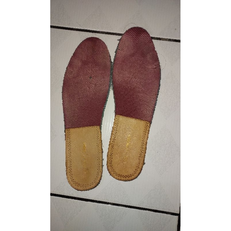 Insole sepatu Fred Perry Original used, size 41 kondisi aman