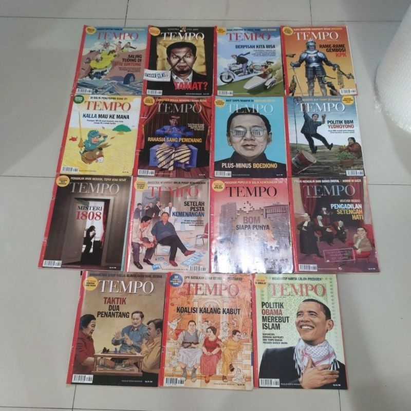 BEKAS ORIGINAL - Buku Majalah Tempo