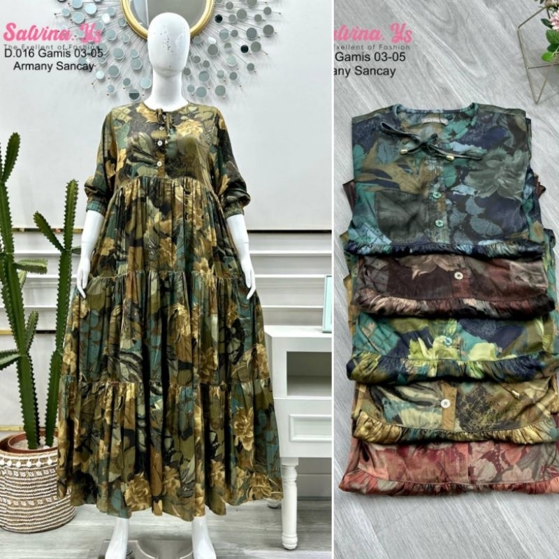 SALVINA GAMIS SILK MOTIF 055