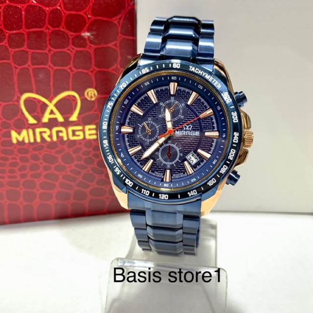 Jam Tangan Pria Mirage 8305 Original Rosenavy