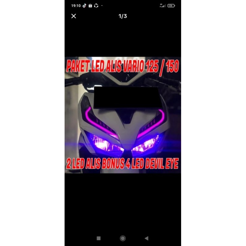 PAKET LENGKAP ALIS VARIO MODE DIAM BONUS DEMON