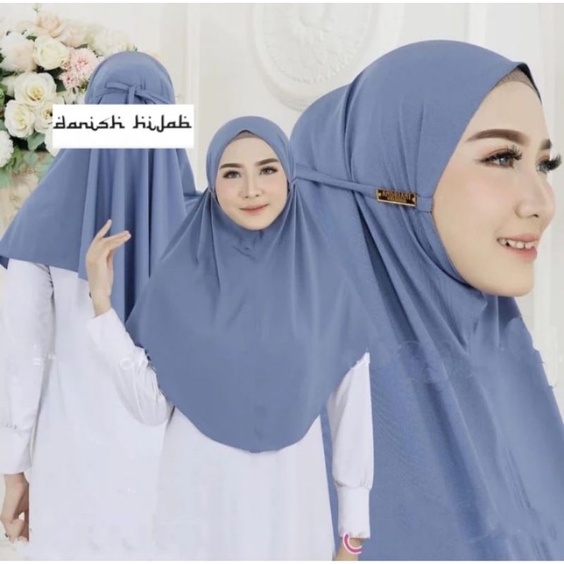 HIJAB BERGO MARYAM JERSEY PREMIUM LABEL BESI BY DANISH HIJAB