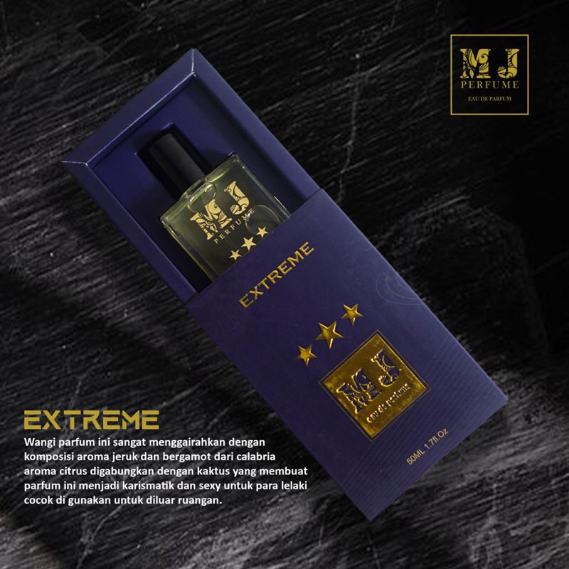 Parfum PRIA KANTORAN 50ML EAU DE PERFUME “BULGXRI EXTREME” by MJ PERFUME