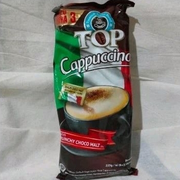 

TOP Coffee CAPPUCCINO 9 sachet x 25gr, Kopi Coffe Renteng Renceng