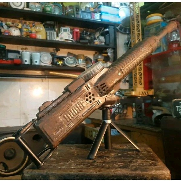 Tintoys Senjata Senapan Mesin Otomatis