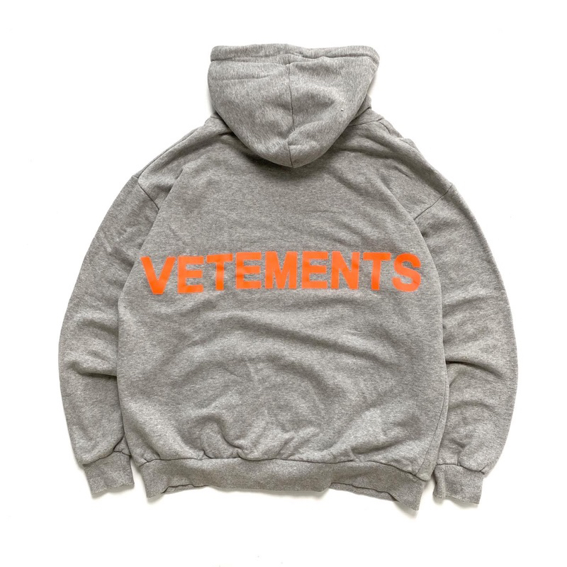 Hoodie Vetements Reflective Logo [FAKE]