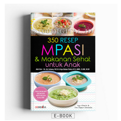 

(ID967) 350 resep mpasi & makanan sehat untuk anak