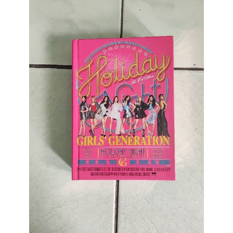 girls generation holiday album (unsealed)
