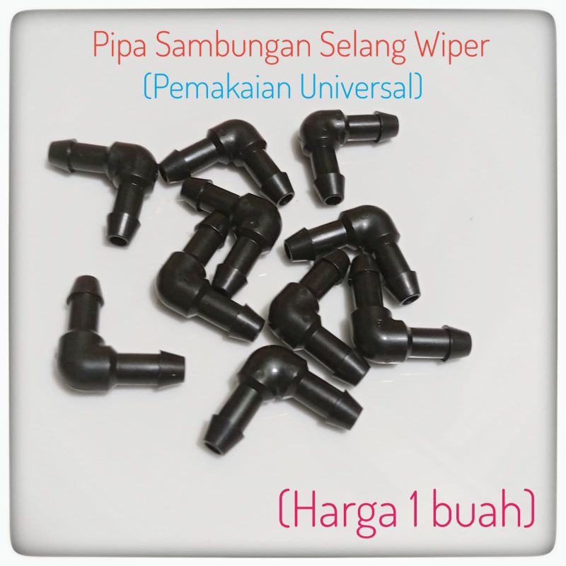 Pipa Sambungan Selang Wiper Mobil Sambungan Selang Wiper Universal