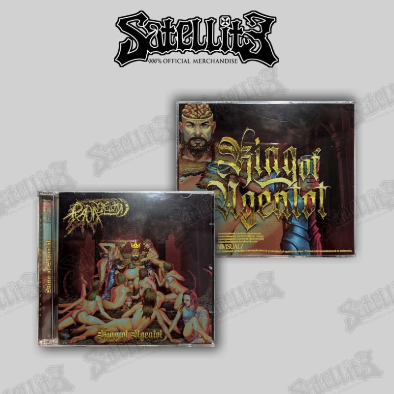 CD Radang kelamin - King of ngentt Original Metalgear New