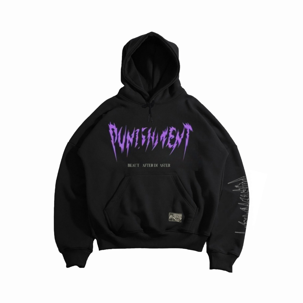 Earllab Sweater Hoodie Punishment Oversize  Cutting Unfinished Pria dan Wanita Dissaster