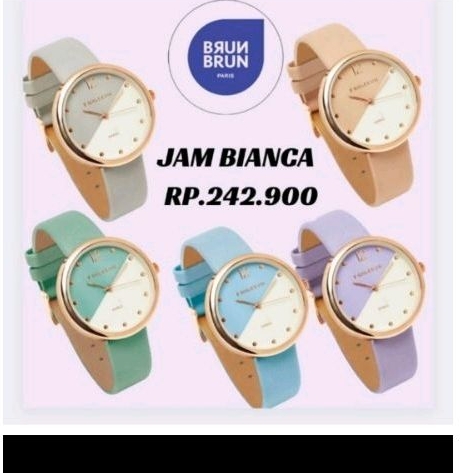 JAM TANGAN BIANCA DARI BRUN BRUN PARIS