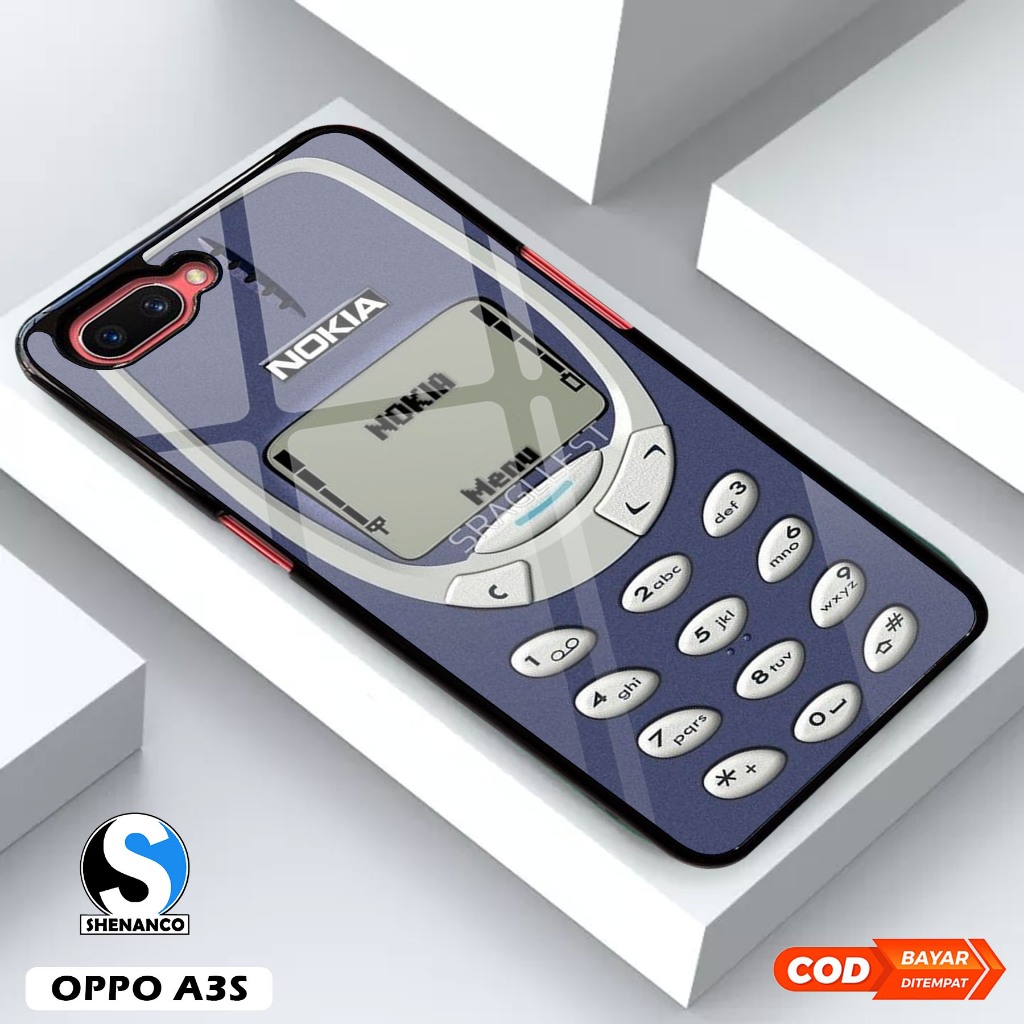 [COD]Case OPPO A3S A5S A7 A12 Casing Hp Motif Aesthetic Gambar Hp Jadul Wallpaper Custom Desain Keki