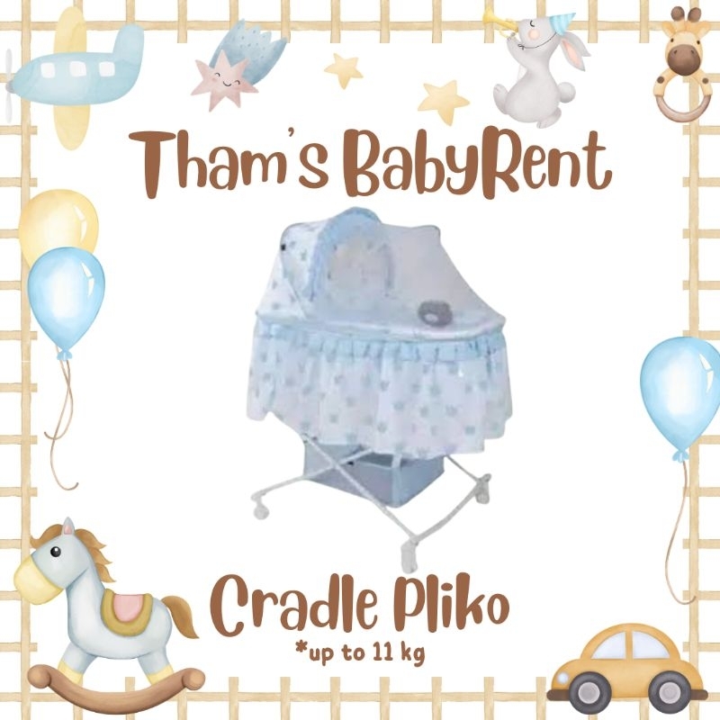 Sewa Cradle Pliko Box Bayi - Sewa Box Bayi - Sewa Tempat Tidur Bayi