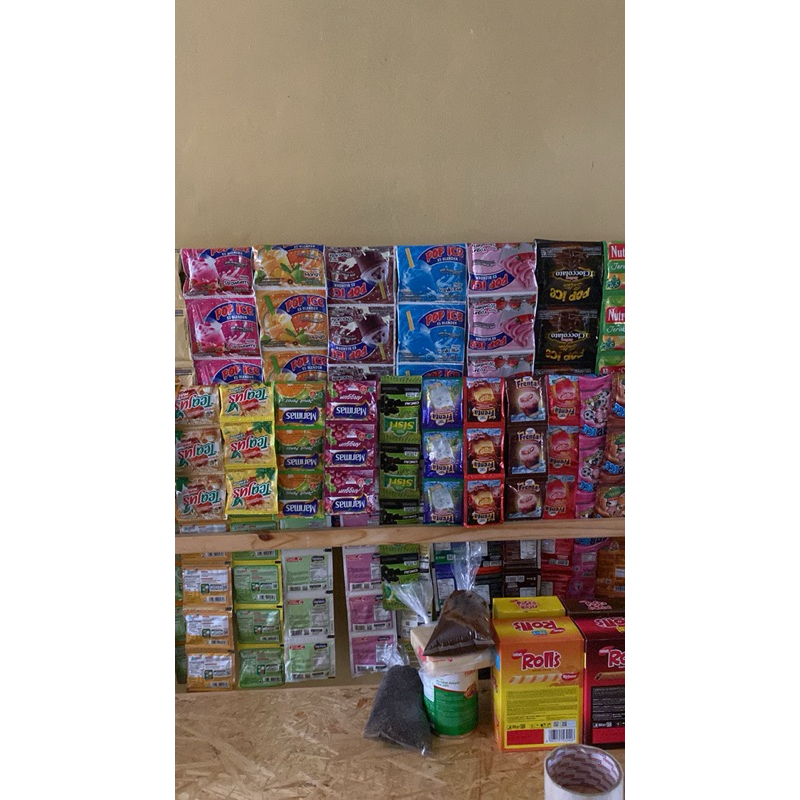 

minuman instan pop ice