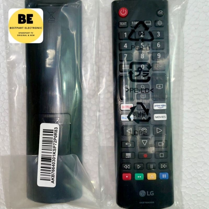Remote TV LG AKB76043506 Original - Remote Smart TV LG AKB76043506